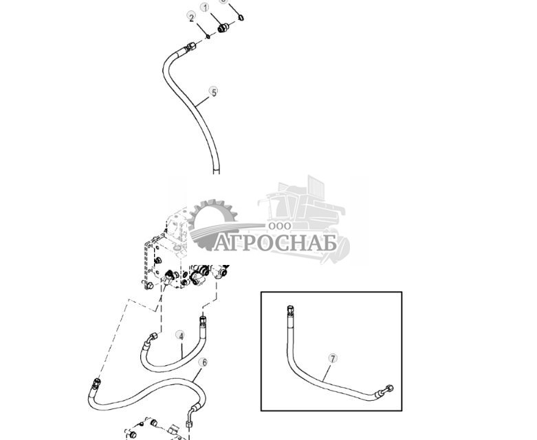 Трубопровод измерения нагрузки электрогидравлического (EH) клапана - ST880197 227.jpg